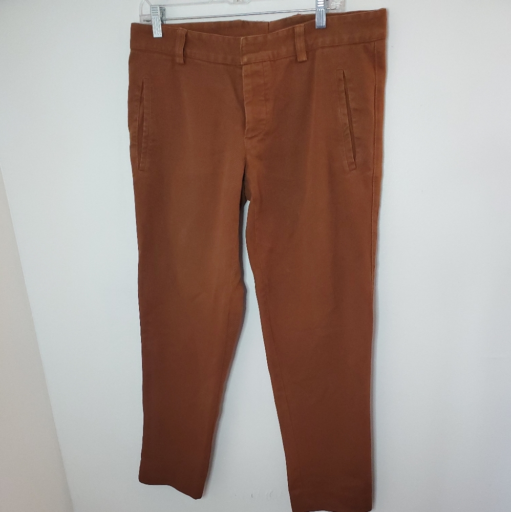 CNC Costume National Homme Chino Rust Brown 36